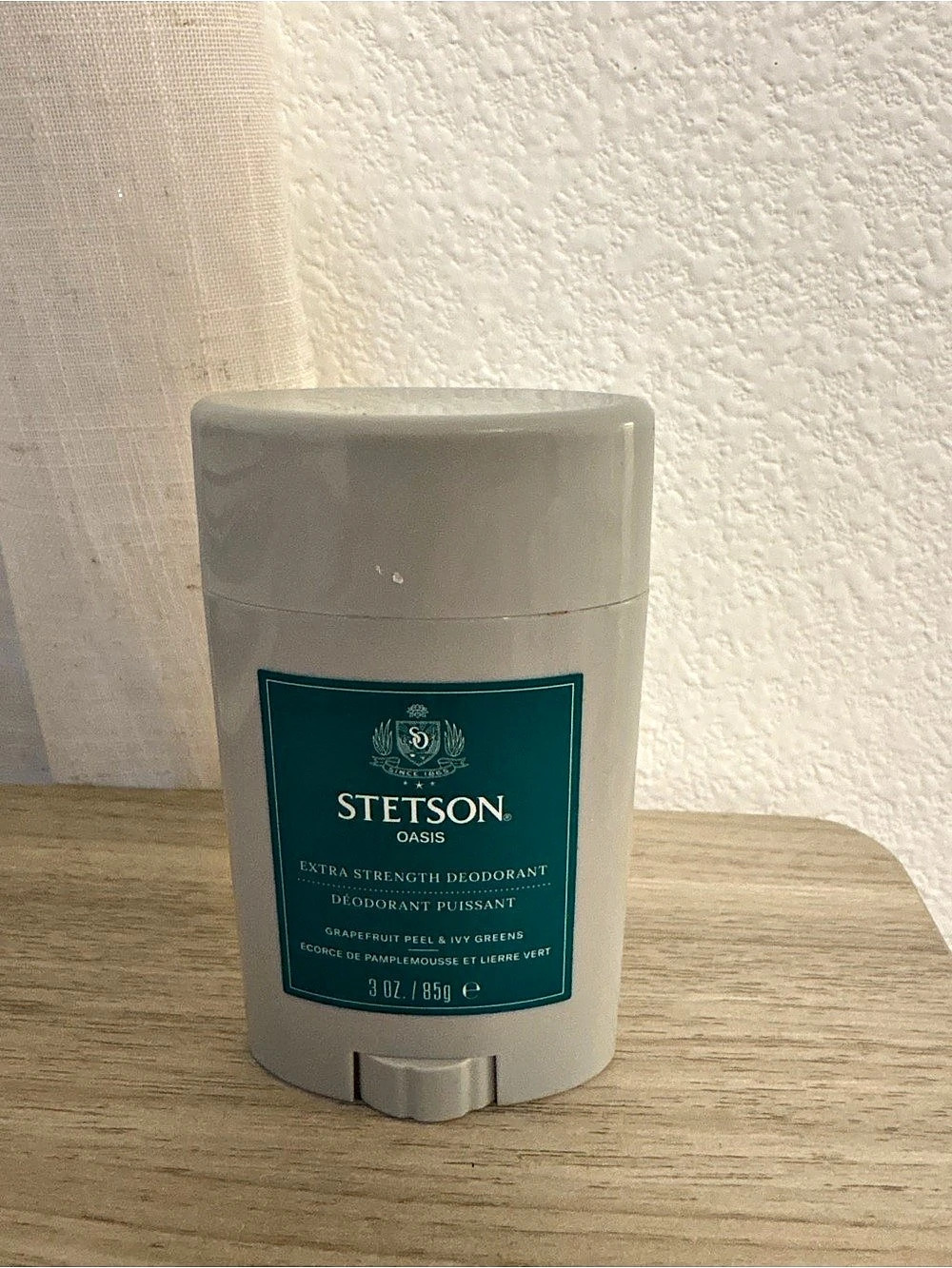 Stetson Oasis Deodorant Pouch 3 oz NWT
